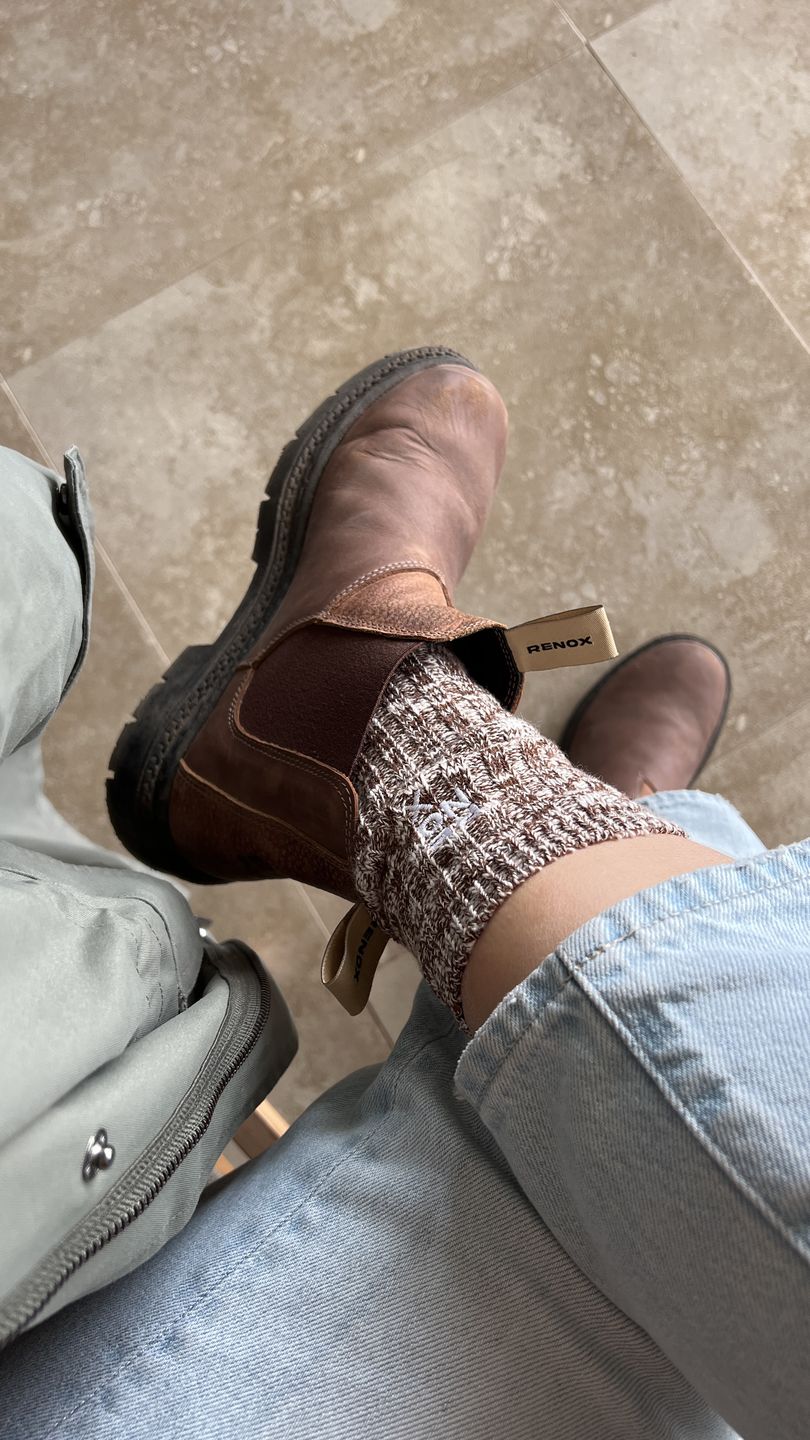 Customer photo review of Calcetines Classic Unisex Café