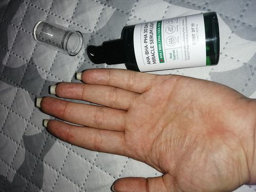 Customer photo review of AHA, BHA, PHA 30 Days Miracle Serum Light 50ml
