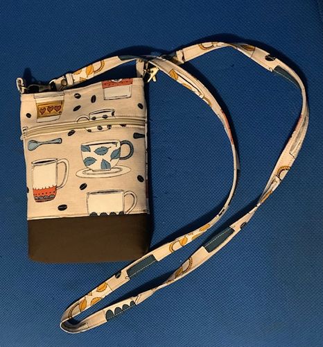 Customer photo review of Wanderlust Phone Bag Pattern