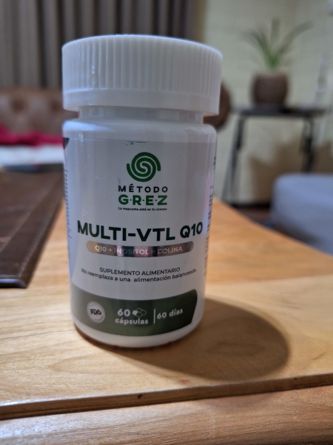 Customer photo review of MULTI-VITAL Q10 - Vitaminas + Q10 + Inositol + Colina - 30 cápsulas