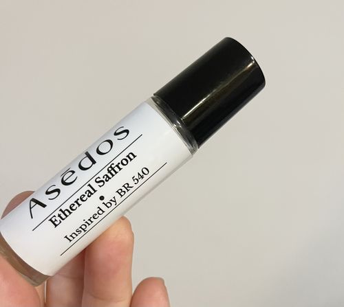 Customer photo review of ETHEREAL SAFFRON PERFUME OIL