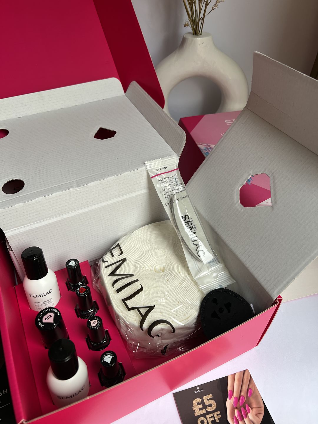 Customer photo review of Semilac UV Gel Polish Starter Set TRY ME