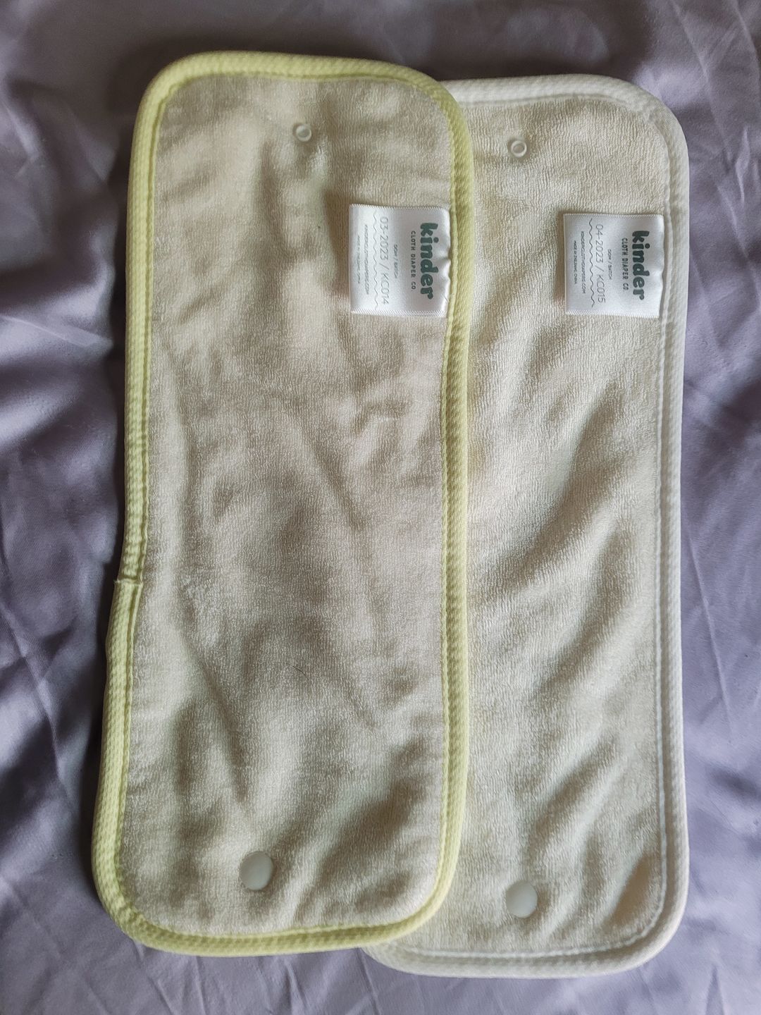 Customer photo review of 4-Layer Bamboo Natural Fiber Insert