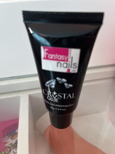 Customer photo review of Crystal Glue Fantasy Nails