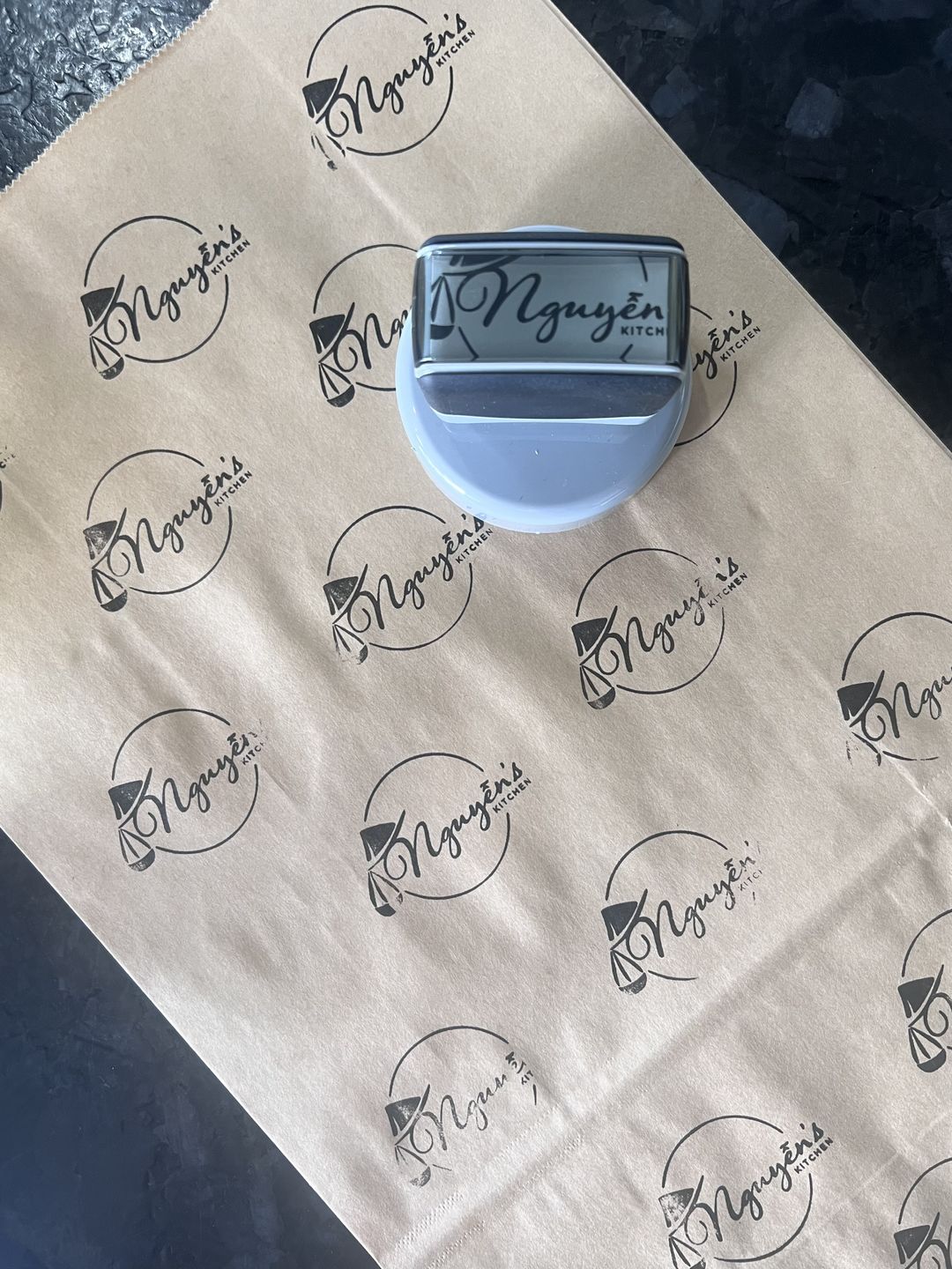 Customer photo review of Pre-Inked Stamps