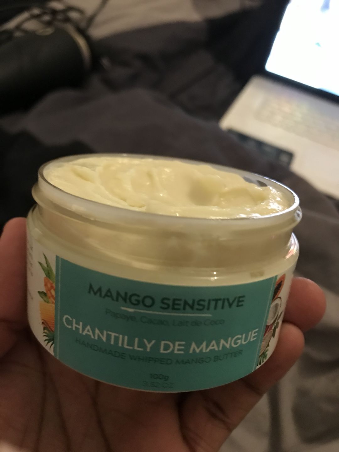 Customer photo review of Chantilly de Mangue SENSITIVE