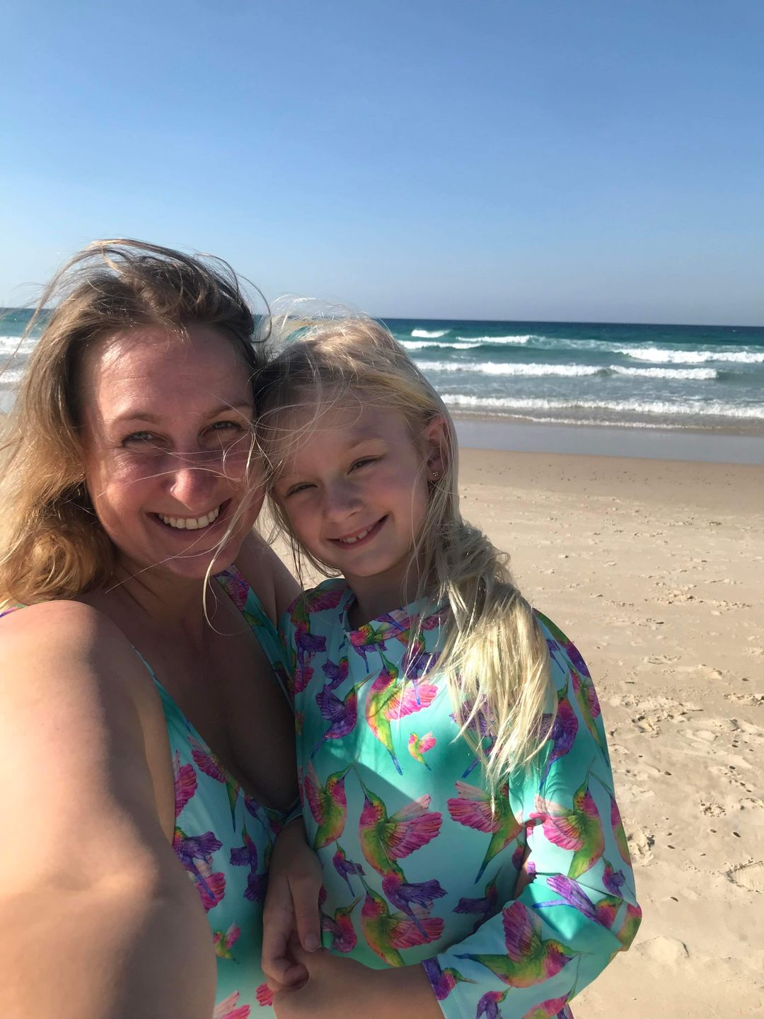 Customer photo review of Hummingbirds Women's One Piece Sleeveless Swimmers