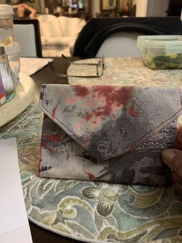 Customer photo review of Haru Trifold Wallet Pattern