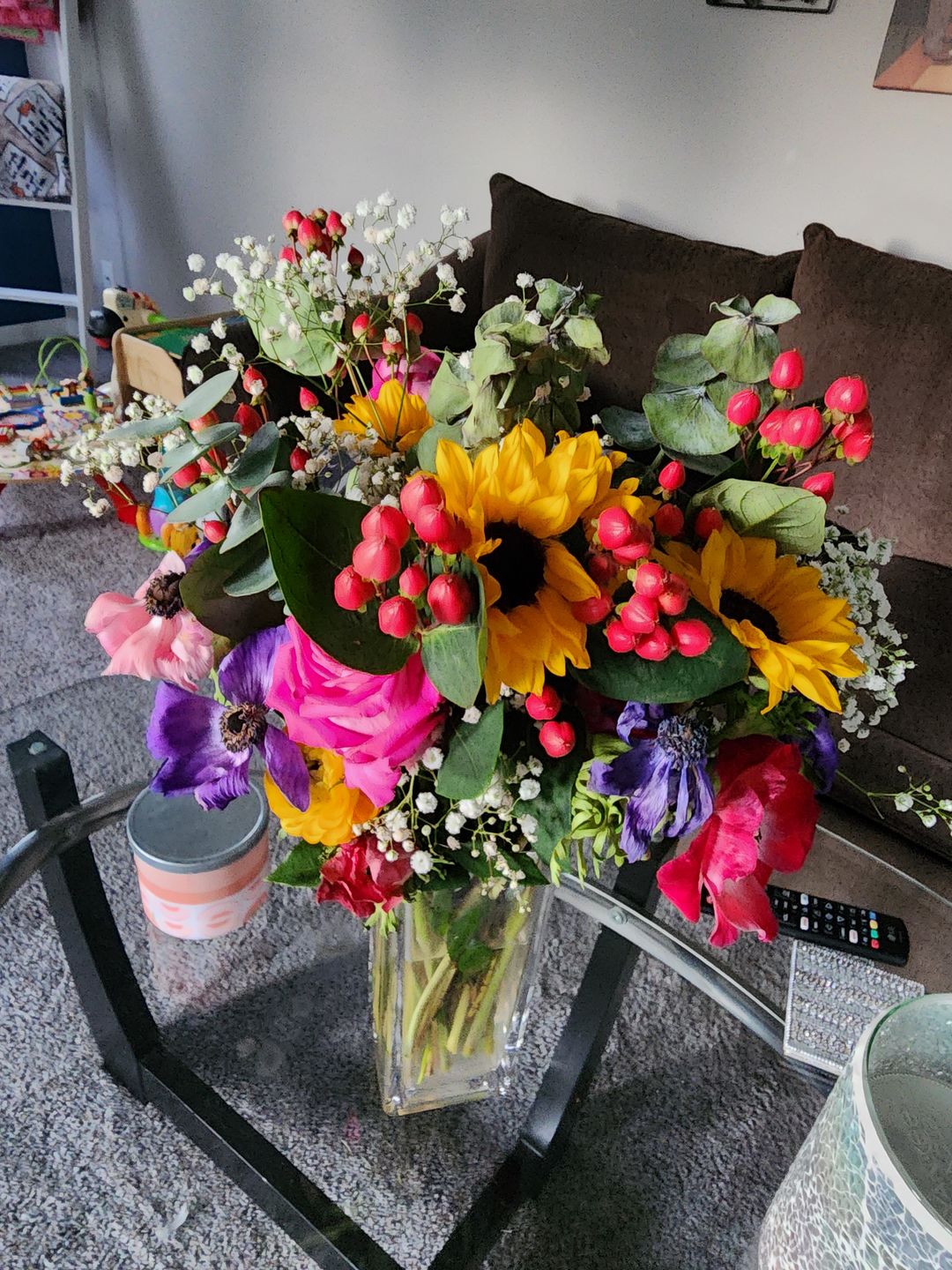 Customer photo review of Modern DIY Wedding Flower Pack