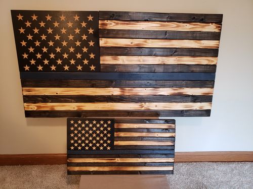 Customer photo review of Custom Wood DIY Plaque