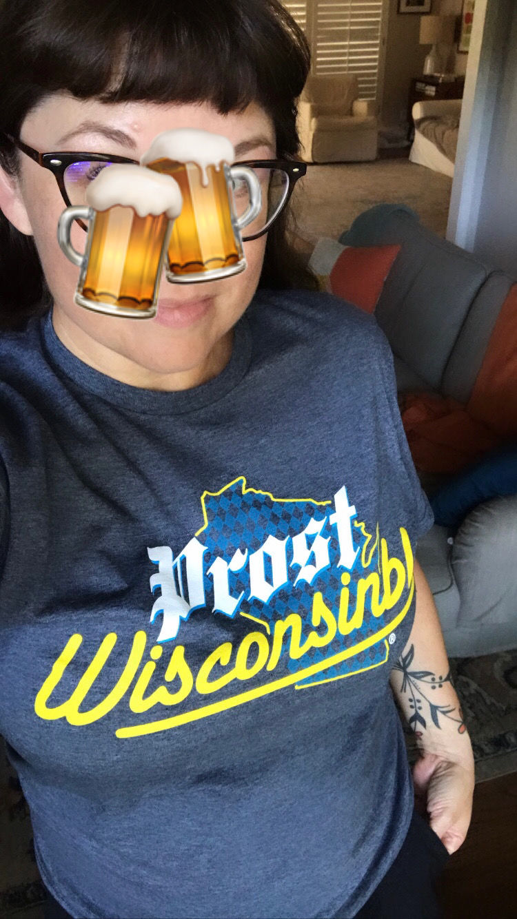 Customer photo review of Prost Wisconsinbly T-Shirt