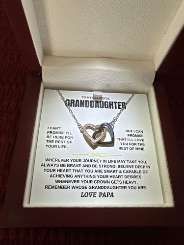 Customer photo review of To My Granddaughter - Personalized Beautiful Gift Set - SS117