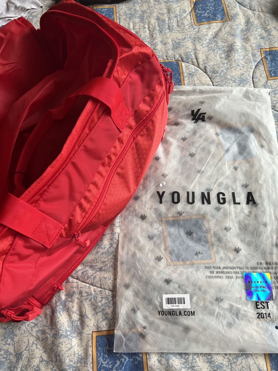 Customer photo review of 740 Elite Duffle Bags