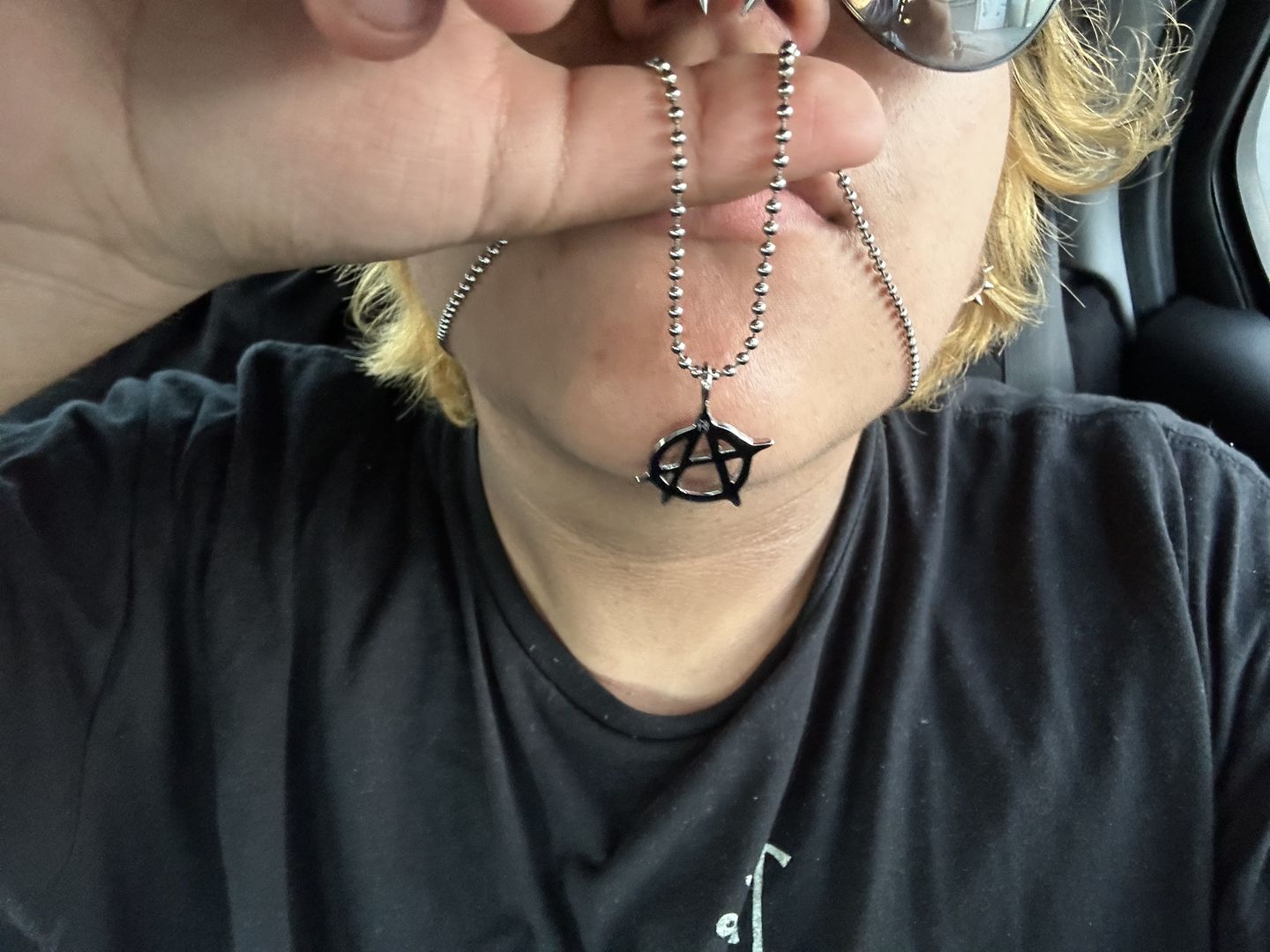 Customer photo review of ANARCHY PENDANT