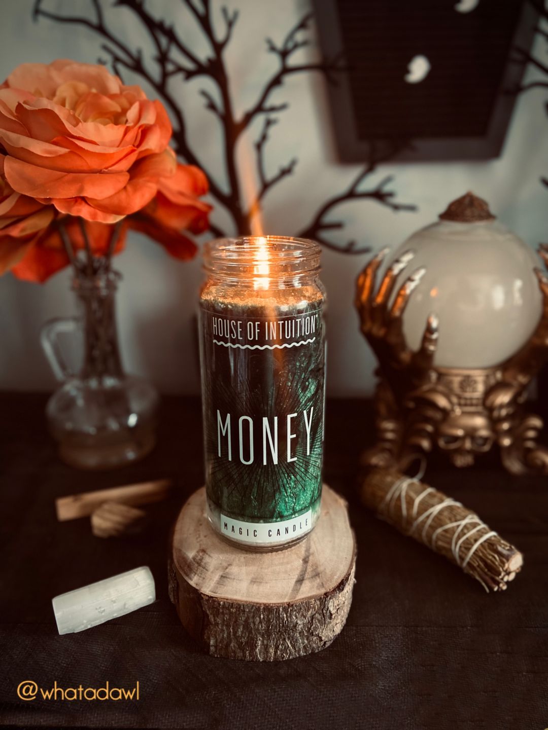 Customer photo review of Money Magic Candle