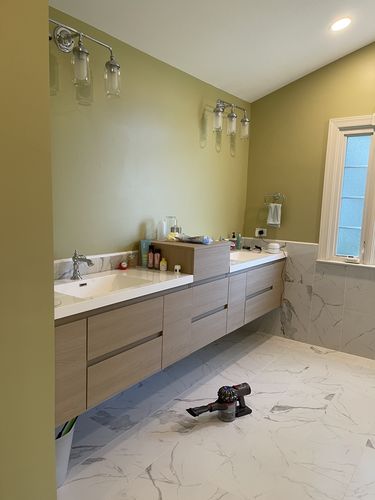 Customer photo review of Monterey Floating Vanity (Latest Model) - 2nd Generation (24"-116")