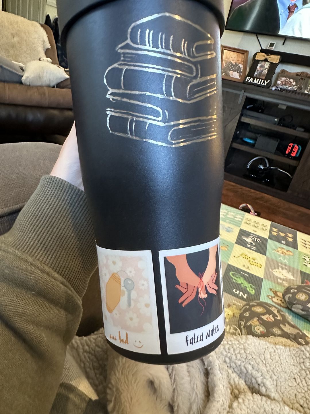 Customer photo review of trope polaroid sticker bundle #1