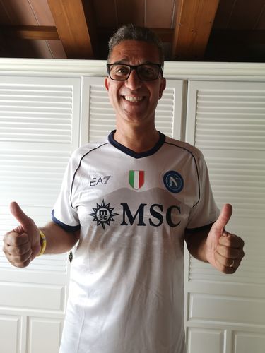 Customer photo review of NUOVA MAGLIA NAPOLI AWAY VESUVIO 2023/24 (pre ordine)