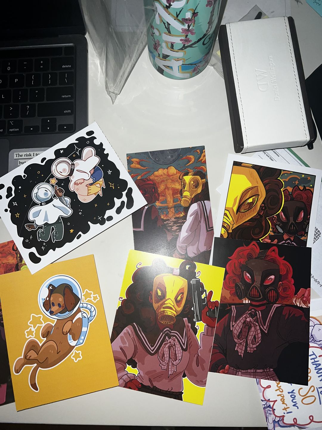 Customer photo review of Gas Mask Girls Mini Print 4x6 Glossy Print
