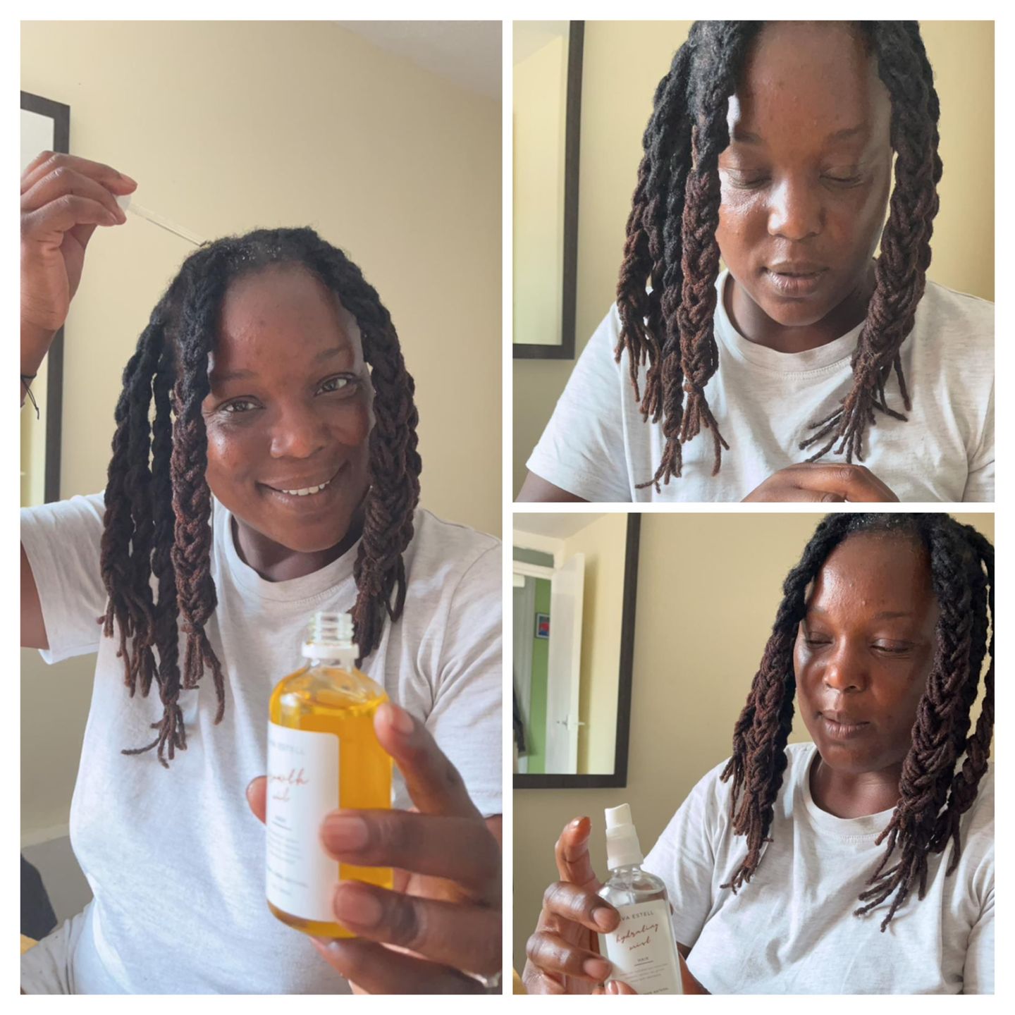 Customer photo review of Miracle Hair Bundle - Summer Sale