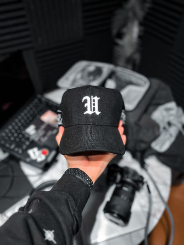 Customer photo review of Black Corduroy Hat