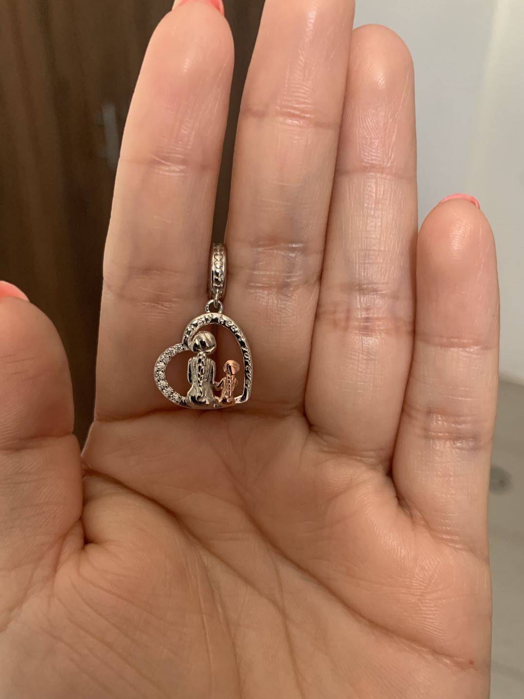 Customer photo review of Charm Mama "In My Heart Forever"