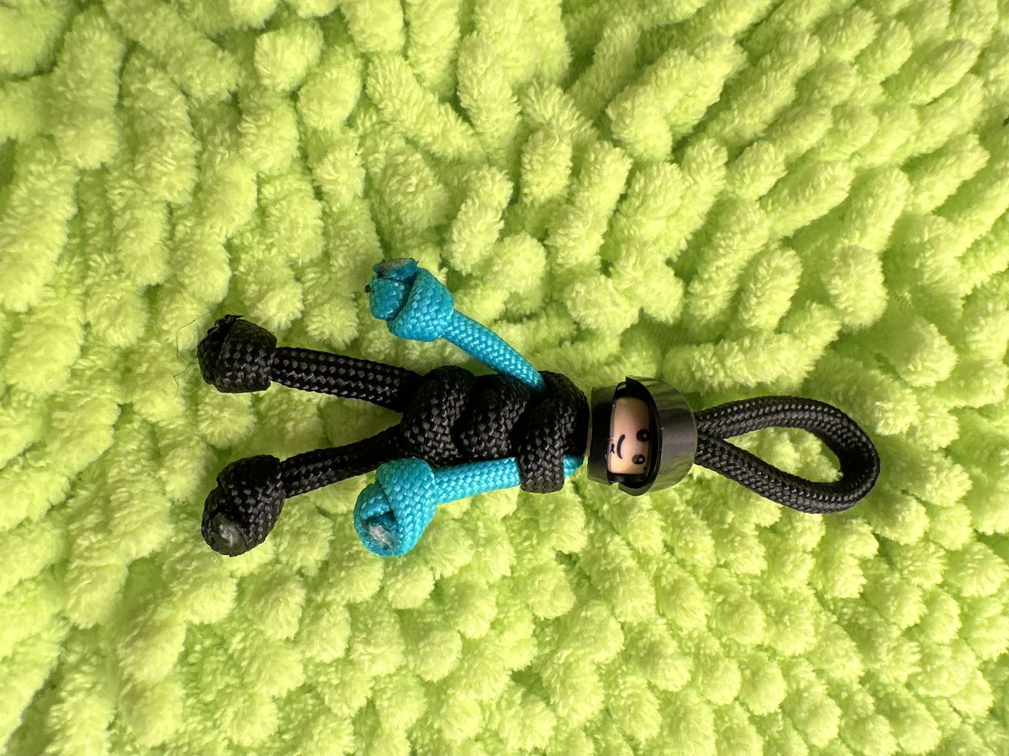 Customer photo review of Mercedes F1 Paracord Buddy Keychain