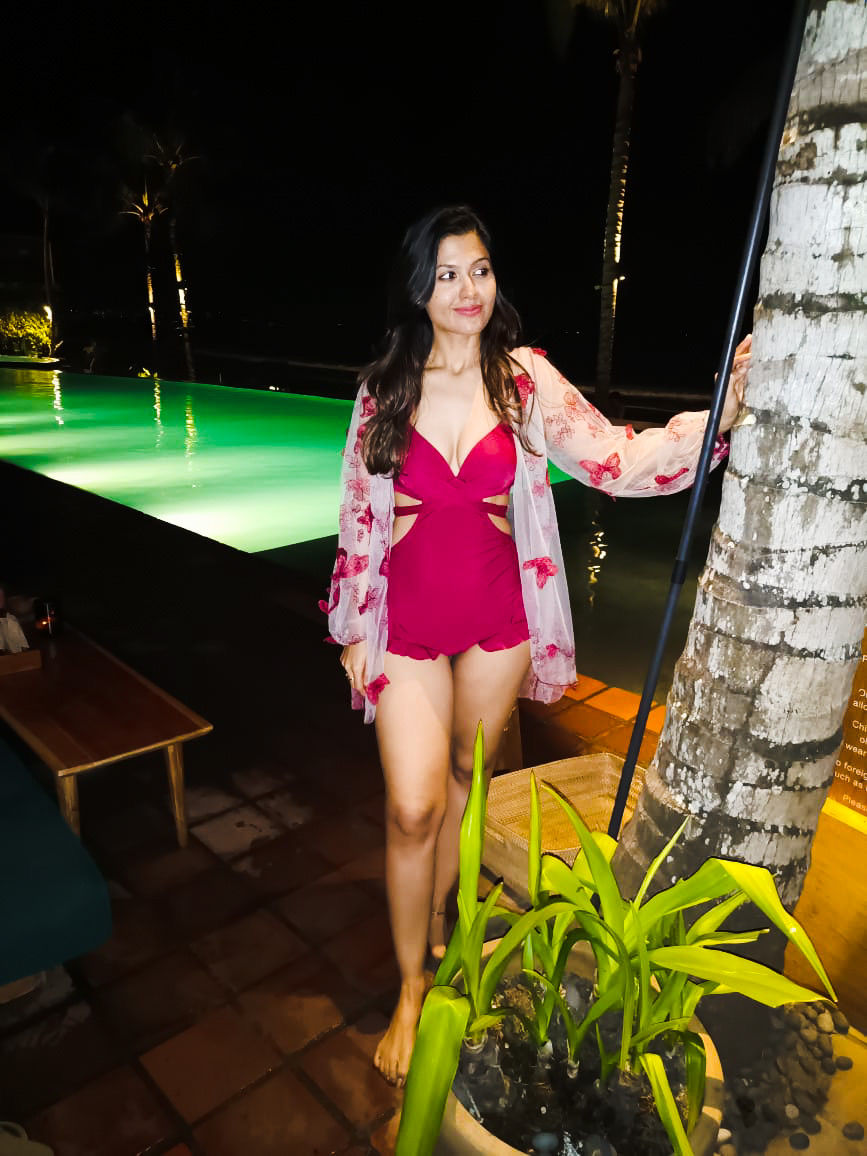 Customer photo review of Sinner 3 piece  Swimsuit