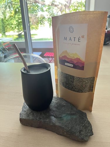 Customer photo review of Maté Mangue Passion 🥭