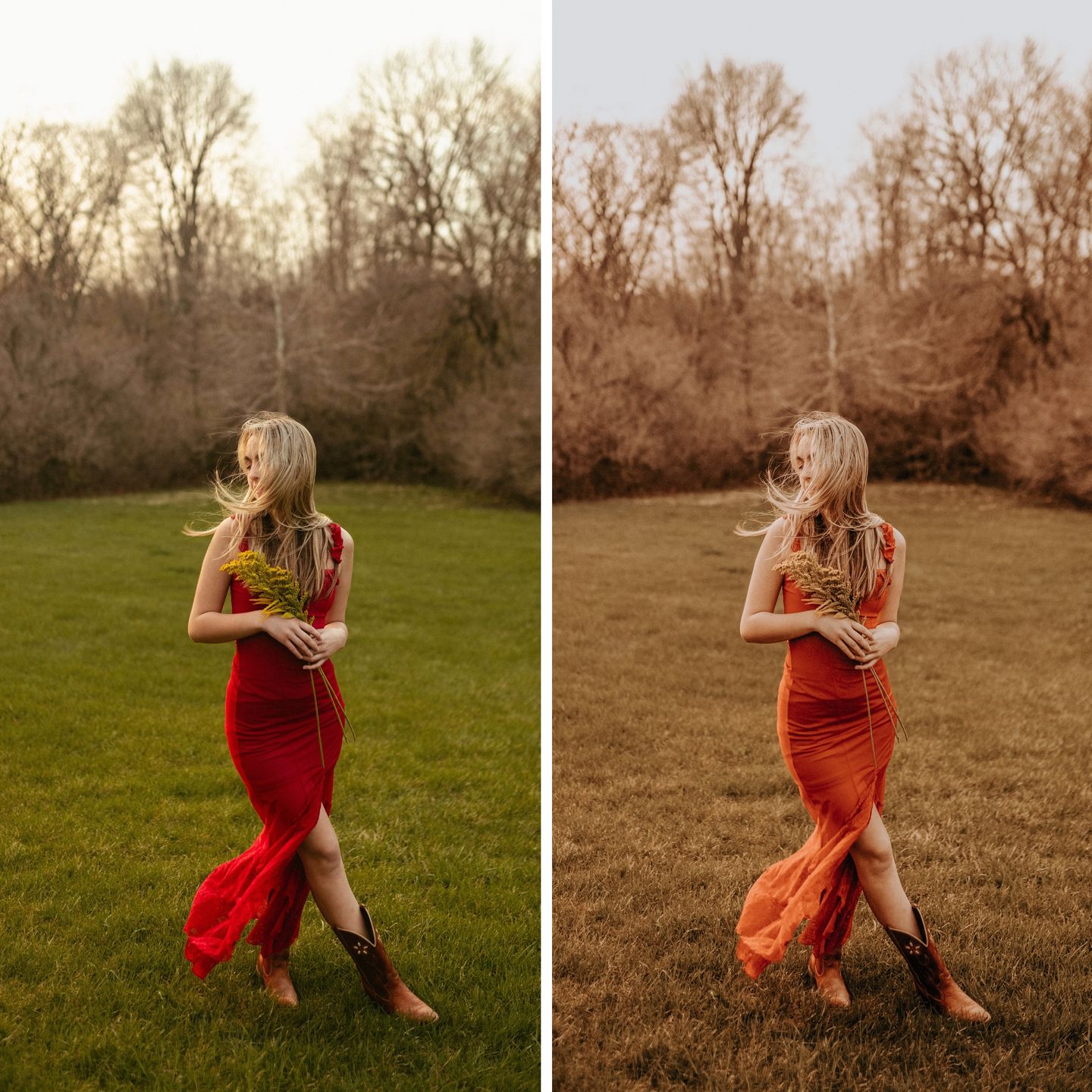Customer photo review of Fall Vibes II Lightroom Presets