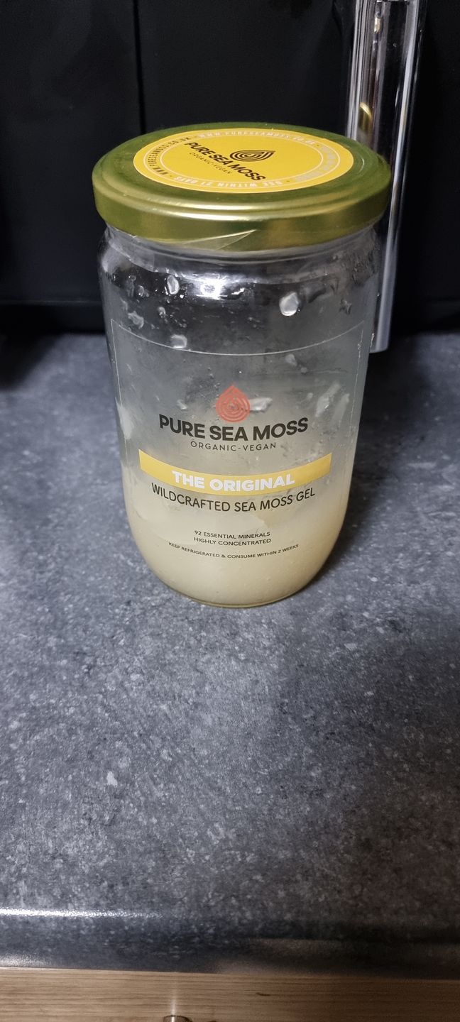 Customer photo review of The Original - Gold Plain Sea Moss Gel