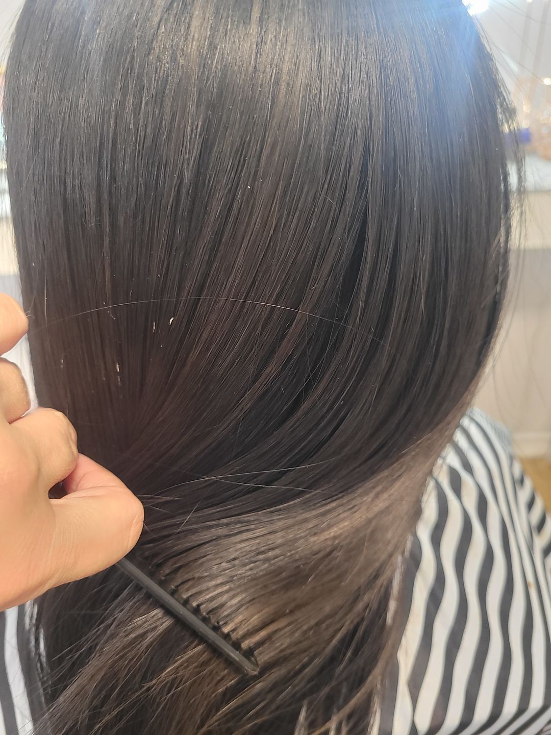 Customer photo review of Coconut Liss™ Hair Straightening Complete Set