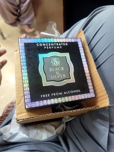 Customer photo review of Black And Silver | Premium Attars | 12ml