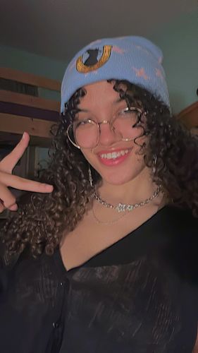 Customer photo review of Tusk Beanie