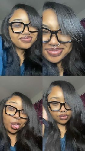 Customer photo review of Body Wave Seamless Tape In Extension 12A+Virgin Human Hair