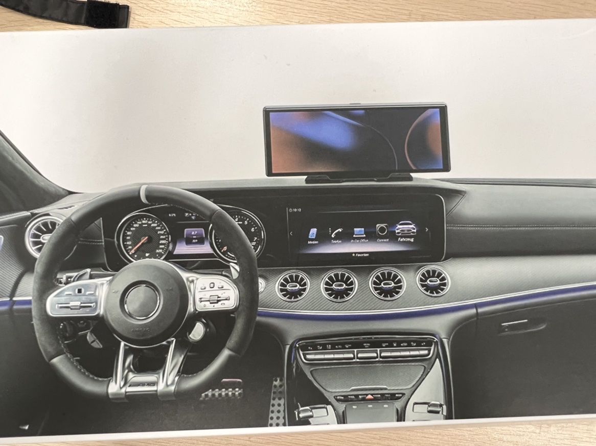 Customer photo review of Wireless CarPlay & Android Auto Display Screen for Cars
