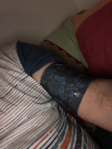 Customer photo review of Universal and stylish glucose sensor armbands- Dia-Band MIDNIGHT