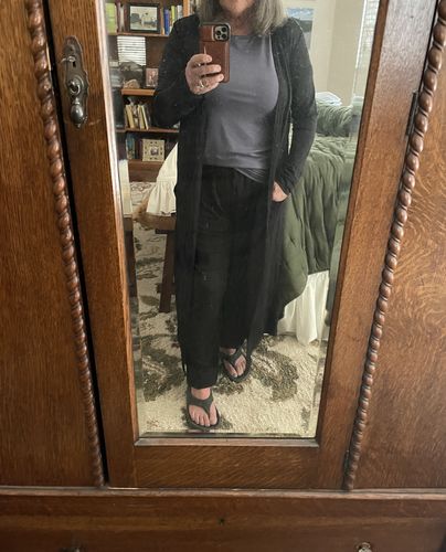 Customer photo review of Brigitte Brianna Voyage Cardigan