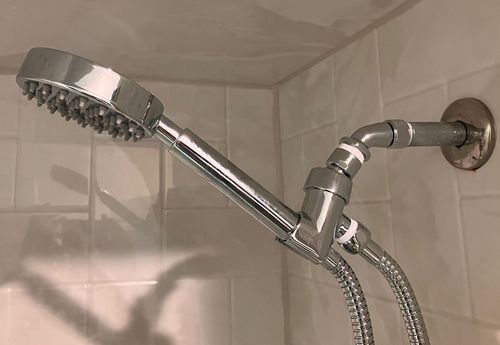 Customer photo review of 1-Spray Handheld Shower Head Set