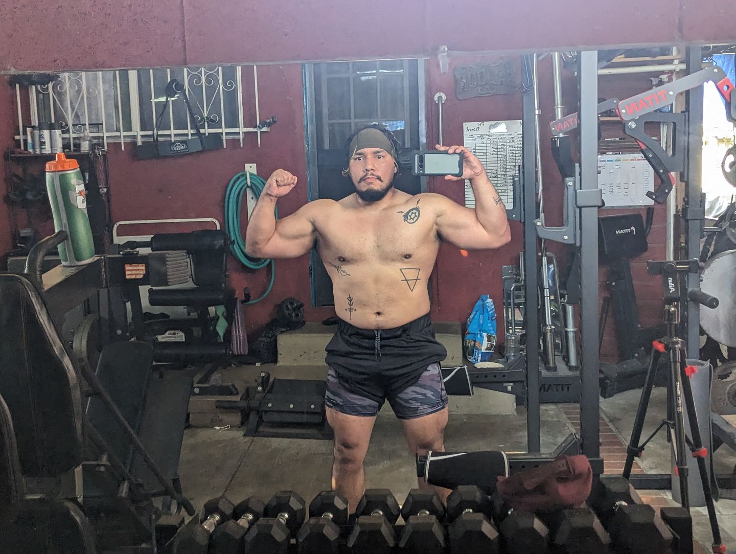 Customer photo review of 105 Compression Shorts 2.0
