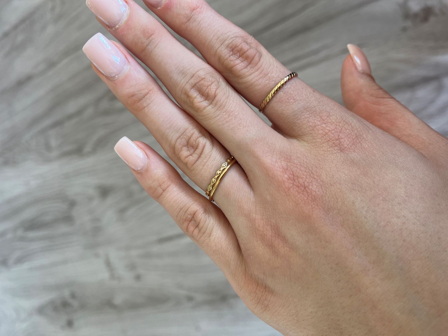 Customer photo review of Eye Ring | 18K vergoldet