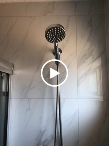 Customer video review of 1- Spray Handheld Shower Head Set - Canada