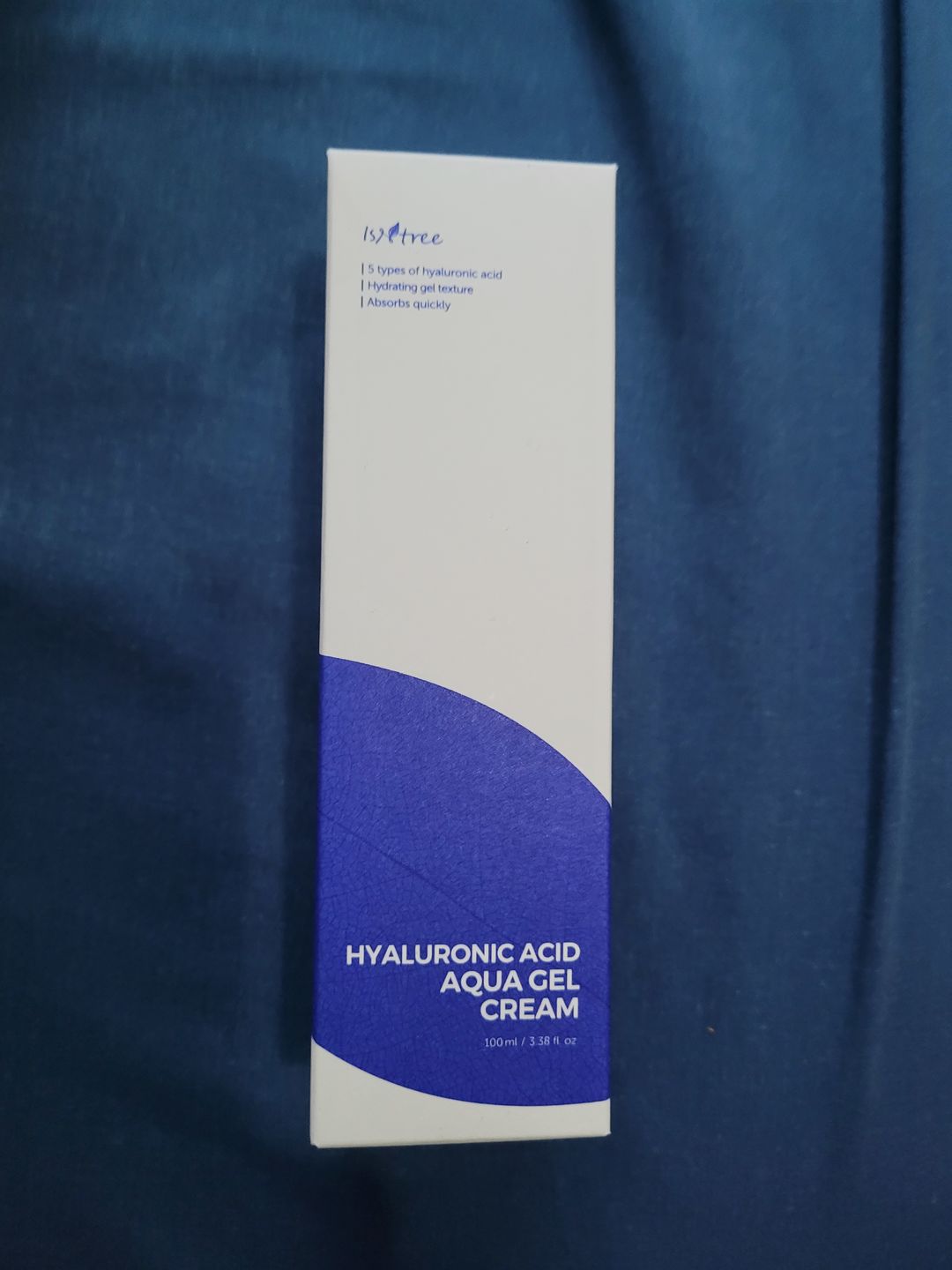 Customer photo review of Hyaluronic Acid Aqua Gel Cream