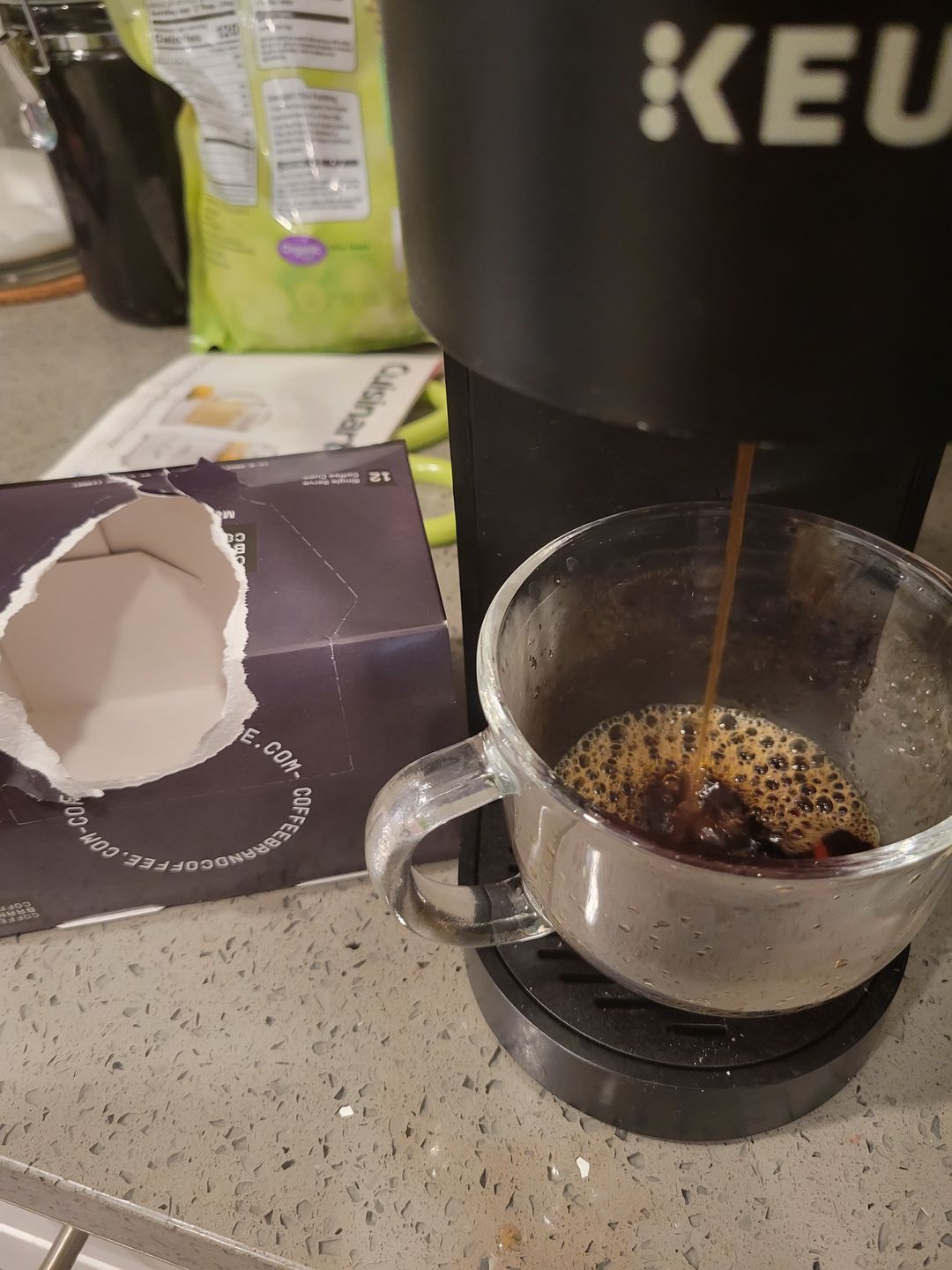Customer photo review of Blueberry Cobbler Kcups