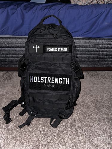 Customer photo review of HolStrength 45L Tactical Backpack