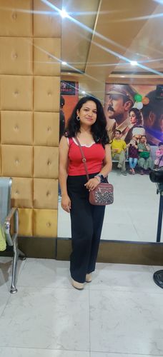 Customer photo review of LivIn Wide Leg Pants - Black