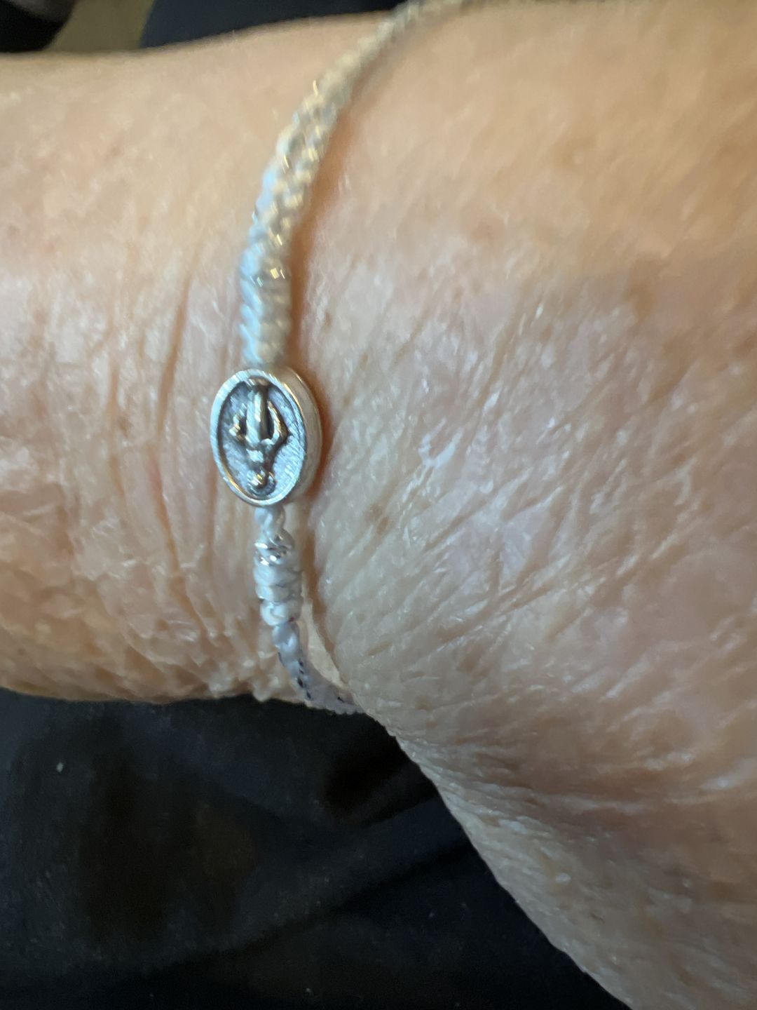 Customer photo review of Say Yes Miraculous Mary Bracelet