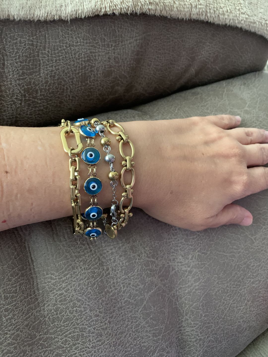 Customer photo review of The Lovers Chain Bracelet