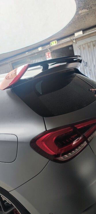 Customer photo review of Mercedes A45 AMG Style Spoiler for W177 & W176