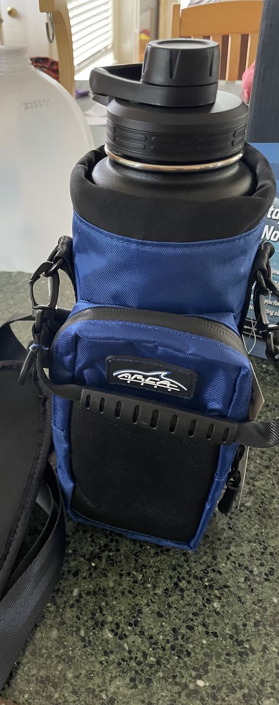 Customer photo review of Hydro Carrier & Stainless Steel Hydro Vessel Water Bottle Combo Pack - Various Sizes